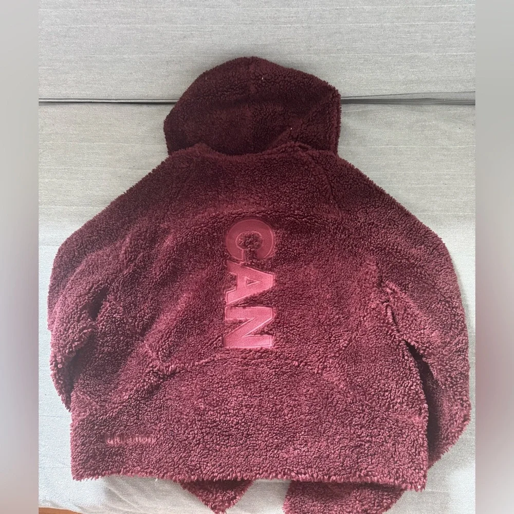 Lululemon Team Canada Oversized Fleece Scuba Hoodie Limited Edition - Picture 2 of 3